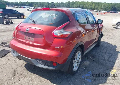 2015 Nissan Juke S from USA, damaged, VIN JN8AF5MV6FT564236